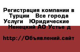 Регистрация компании в Турции - Все города Услуги » Юридические   . Ненецкий АО,Устье д.